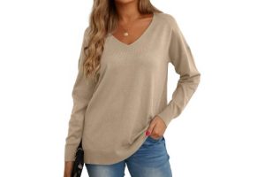 GRECERELLE Women's Casual Jumpers Sweatshirt Ladies