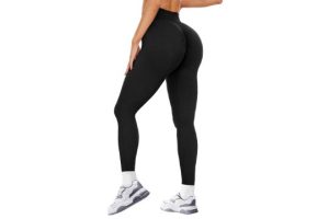 HIPOWER Seamless Scrunch Gym Leggings