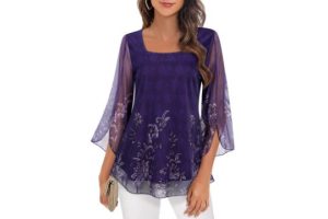 Purple Blouse
