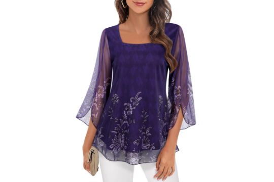 Purple Blouse