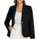 Women Basic Blazer Jackets Comfortable Lightweight