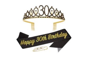 Birthday Princess Sash and Tiara