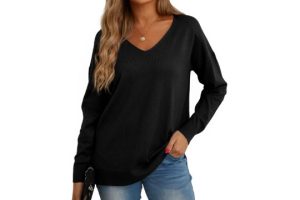 GRECERELLE Women's Casual Jumpers Sweatshirt Ladies