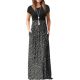 GRECERELLE Womens Maxi Dress Summer Casual Ladies Short