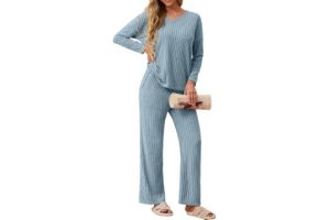 GRECERELLE Womens Pyjamas Set Lounge Wear Pjs for Women