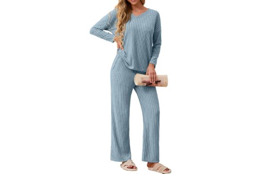 GRECERELLE Womens Pyjamas Set Lounge Wear Pjs for Women