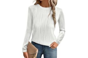 Gemulate Work Blouses for Women Long Sleeve Womens