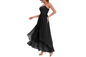 HomRain Women Dress Formal Work Dress Black Funeral