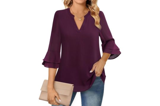 Maroon Blouse