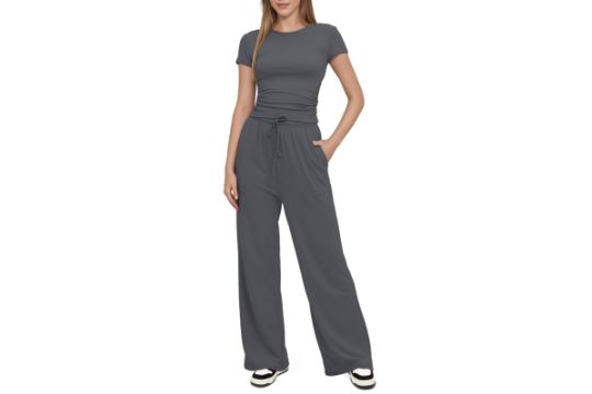 SotRong Two Piece Summer Outfit Women Fashion Leisure