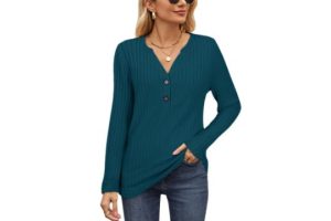 Turquoise Ladies Top