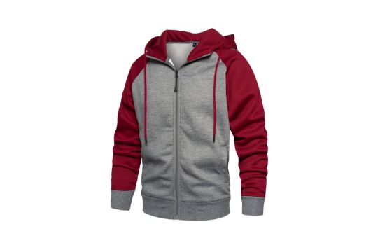 Wirltte Mens Hoodie Zip up Hoodies Color Block Hooded