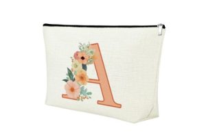 Alphabet Makeup Bag Initial Monogram