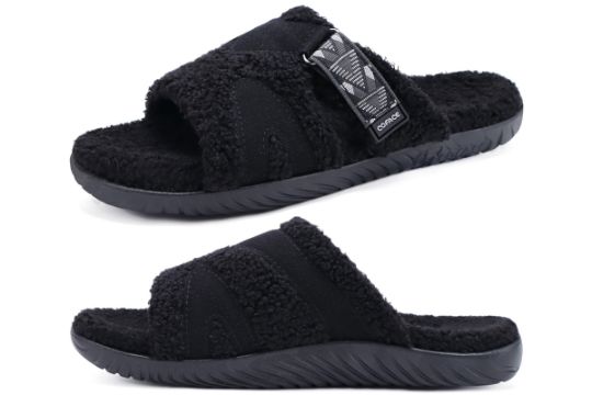 COFACE Mens Slippers Fuzzy Comfy