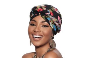 DRESHOW Women Turban Pre-Tied Twisted Braid Hair Cover