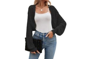 Famulily Elegant Hollow Out Cardigans for Women Ladies