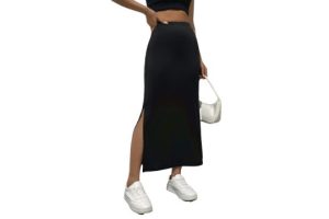 GORGLITTER Women's High Waist Split Bodycon Pencil