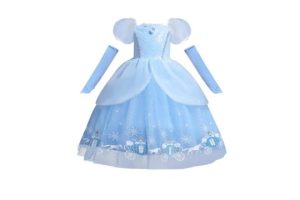 Girls Sofia Cinderella Dress up Deluxe Princess Costume