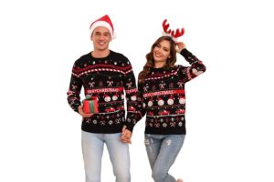 Gyabnw Family Merry Christmas Sweater Men