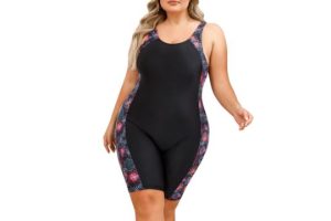 IBAKOM Women One-Piece Swimsuit Tummy Control Plus