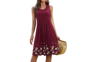 KILIG Summer Dresses for Women UK Beach Casual Sundress