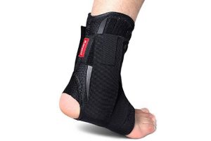 Kuangmi Ankle Brace Stabilizers Adjustable Ankle Support for Sports Protect