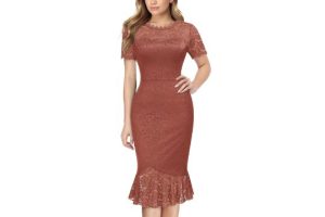 MIUSOL Women's Formal Floral Lace Dress
