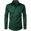 PARKLEES Men's Urban Stylish Casual Business Slim Fit