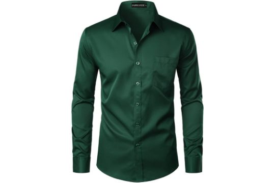 PARKLEES Men's Urban Stylish Casual Business Slim Fit