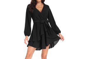 PCEAIIH Women's Cocktail Dresses Short/Long Sleeve