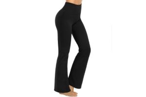 Promover Bootcut Yoga Pants Women Sports Trousers Stretch