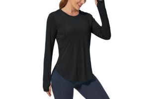Promover Women's Activewear Long Sleeve Tops Workout