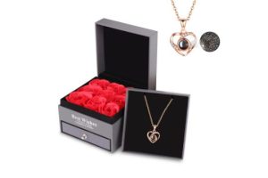 Romantic for Her Preserved Rose