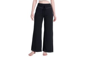Women's Knit Pajama Pants Flared