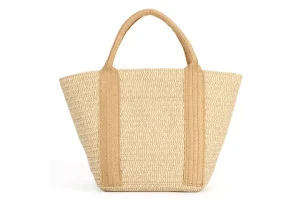 10X RRP £19.48 EVEOUT Straw Tote Bag for Women Summer Boho Raffia EVEOUT Straw Tote Bag for Women Summer Boho Raffia