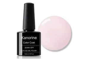 10X RRP £2.12 KANORINE Gel Polish Soak-Off UV LED Green Glitter Gel KANORINE Gel Polish Soak-Off UV LED Green Glitter Gel