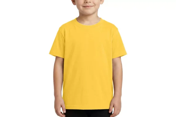 NetSetUK Kids Crew Neck Short Sleeve T Shirts Plain