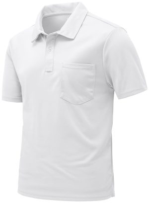 2 x RRP £10.11 donhobo Polo Shirts for Men Adult Donhobo Polo Shirts for Men Adult