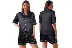 ACWOO Women's Silk Pyjama Set