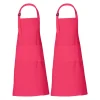 RAJRANG Cotton Kitchen Chef Aprons Set Of 2.