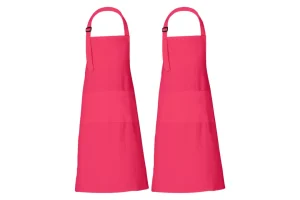 RAJRANG Cotton Kitchen Chef Aprons Set Of 2.