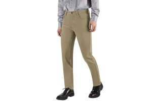 RE&X Mens Trousers Best Golf Walking Work Chinos Trousers Men Blue