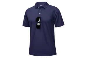 KEFITEVD Men's Quick Dry Polo Shirts Short Sleeves