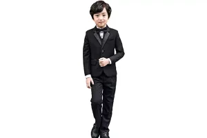2X RRP £30.91 LOLANTA Boys Page Boy Suit Tuxedo - Formal Slim Fit Suit for Weddings LOLANTA Boys Page Boy Suit Tuxedo - Formal Slim Fit Suit for Weddings