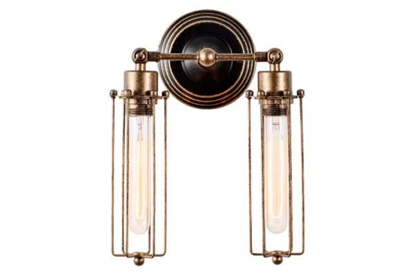 GLADFRESIT Vintage Wall Lights Adjustable Socket Industrial