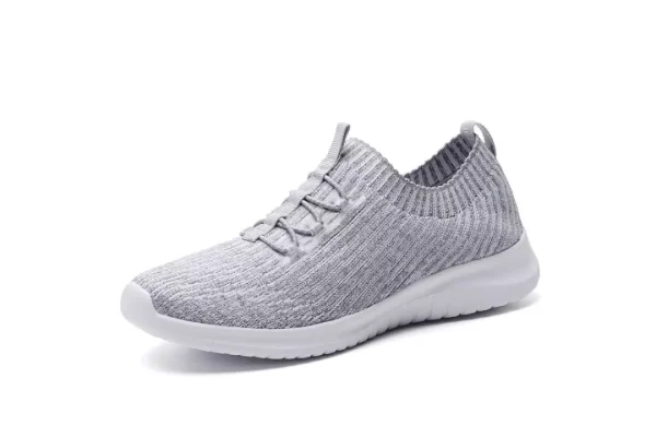 Konhill Womens Slip On Trainers Comfortable Breathable