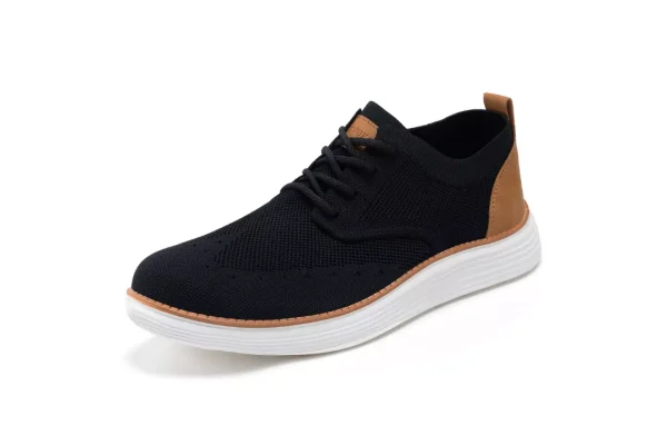 Men's Casual Dress Shoes Mesh Breathable Oxfords Sneakers.