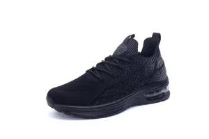 Quseek Trainers Men Running Shoes Breathable Non Slip