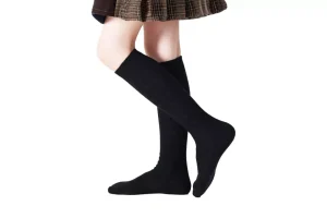 2X RRP £7.75 Marchare Girls Knee High Socks Kids School Uniform Marchare Girls Knee High Socks Kids School Uniform