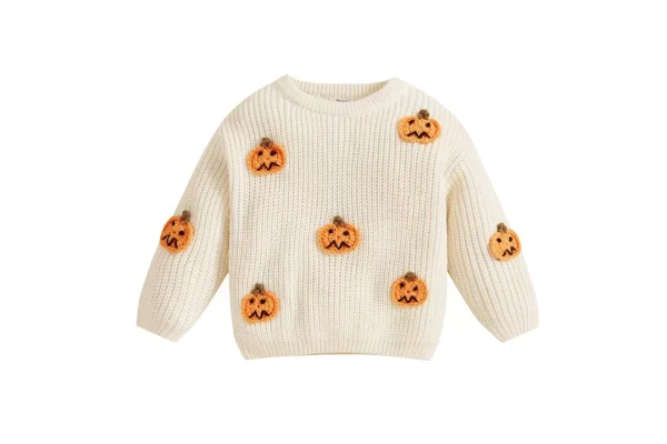Miolasay Toddler Baby Girl Boy Knit Sweater Long Sleeve